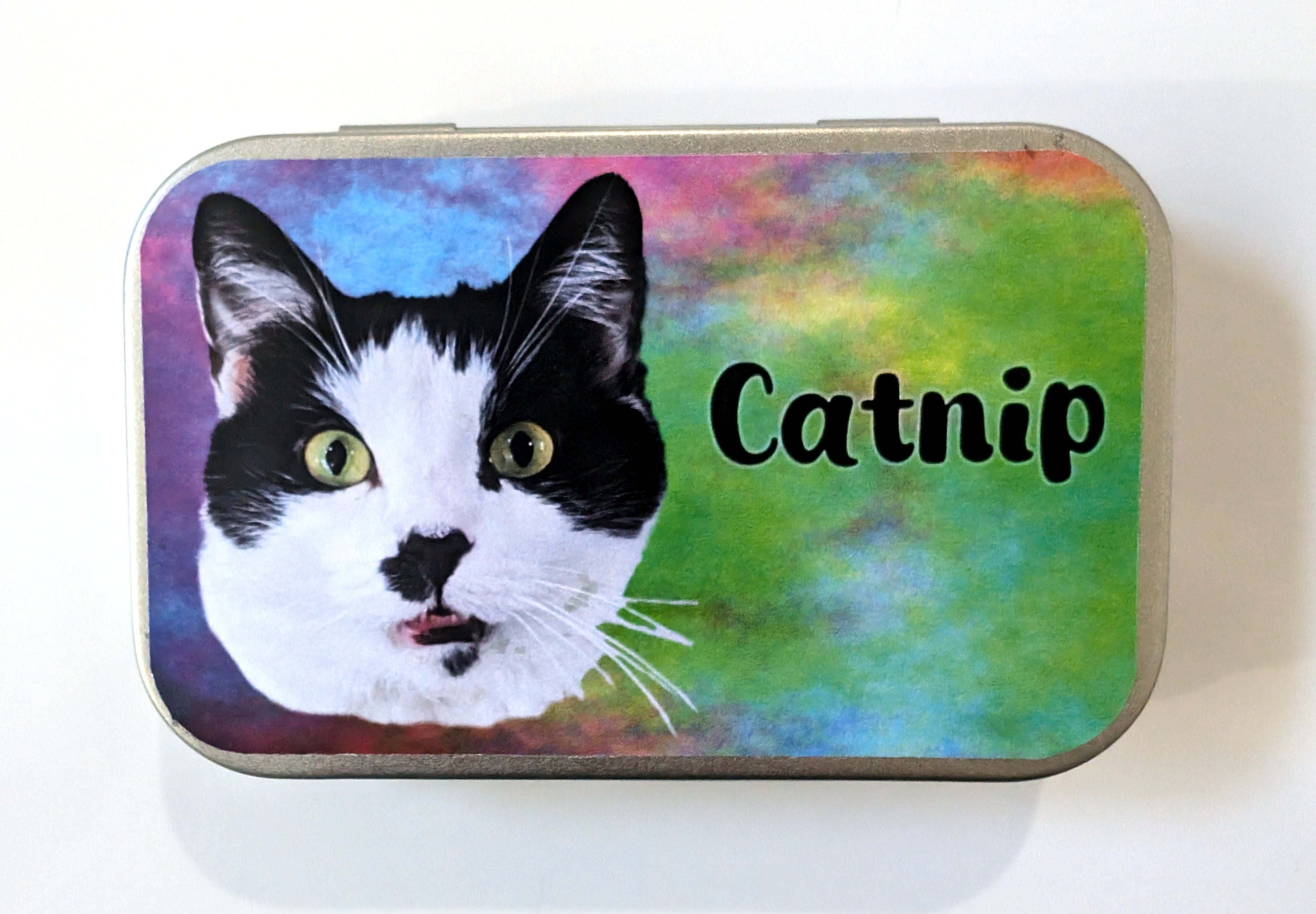 Shocked Cat Catnip Tin