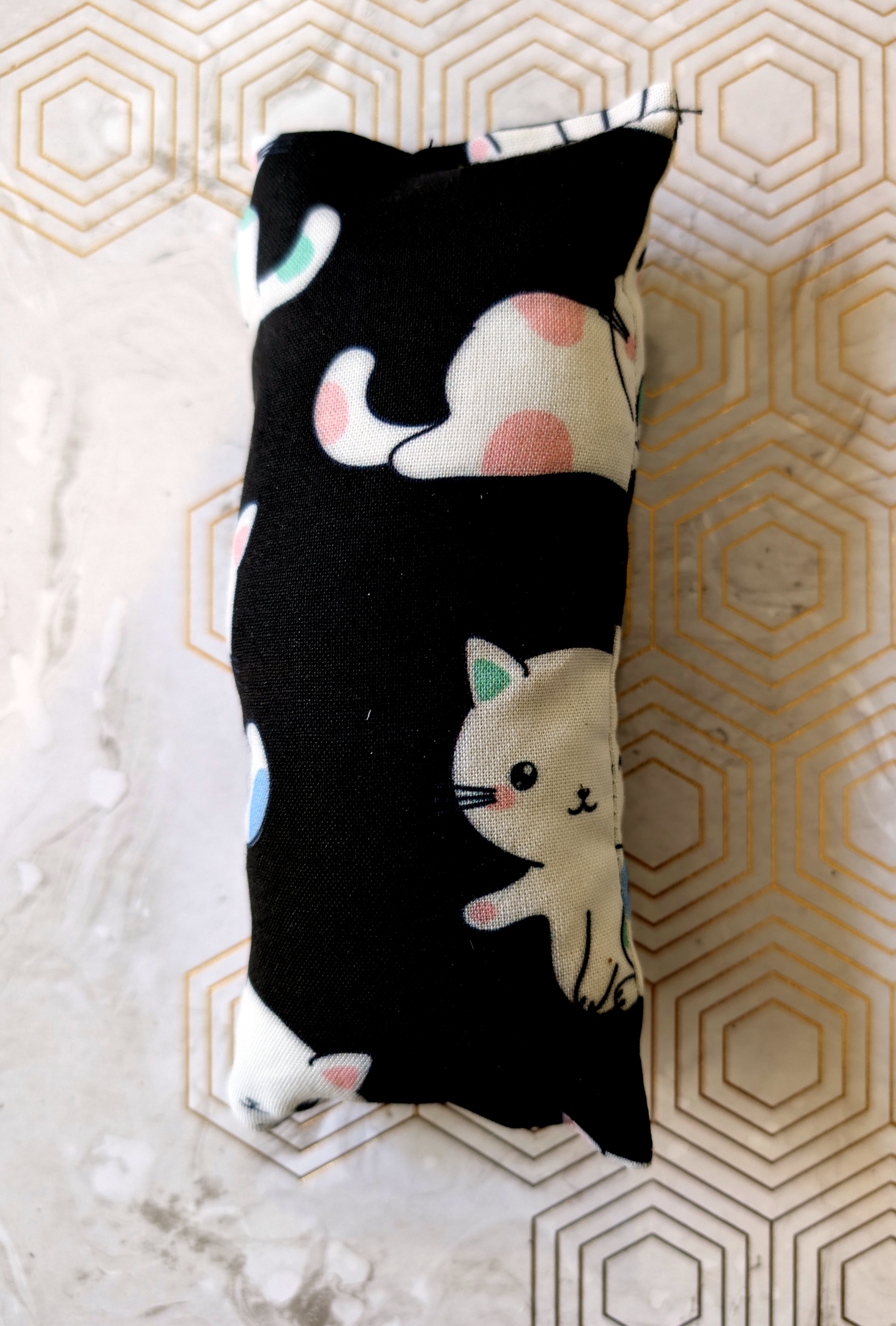 Lounging Cats Black background, Catnip Kicker